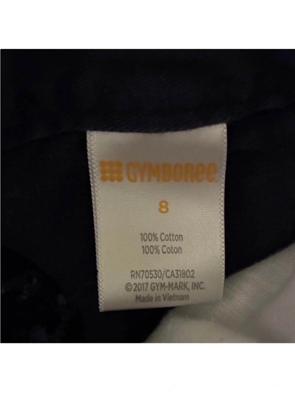 Gymboree Kids Navy Blue School Uniform Shorts With Pockets Size 8